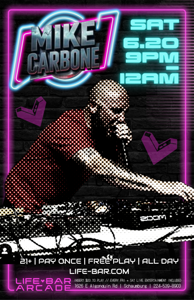 06-20-26 | Mike Carbone Live DJ Set | Life-Bar Arcade